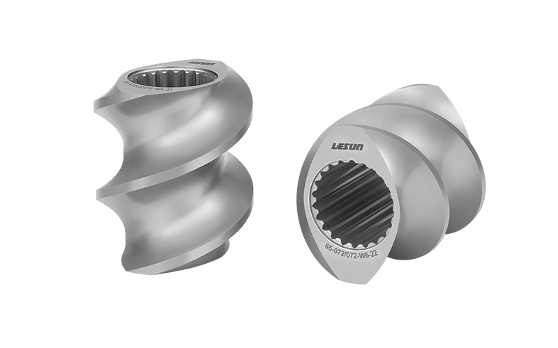Double-Flighted Conveying Screw Elements