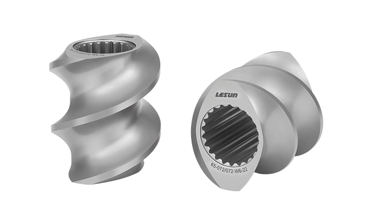 Double-Flighted Conveying Screw Elements