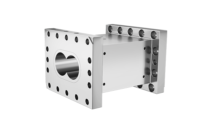 Extruder Closed Screw Barrel