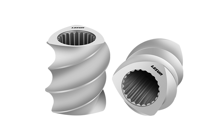 Triple-Flighted Conveying Screw Elements
